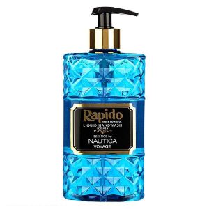 مایع دستشویی حاوی نرم کننده راپیدو با رایحه NAUTICA VOYAGE گرم 500