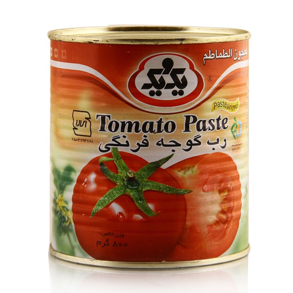 کنسرو رب گوجه فرنگی یک و یک 800 گرمی