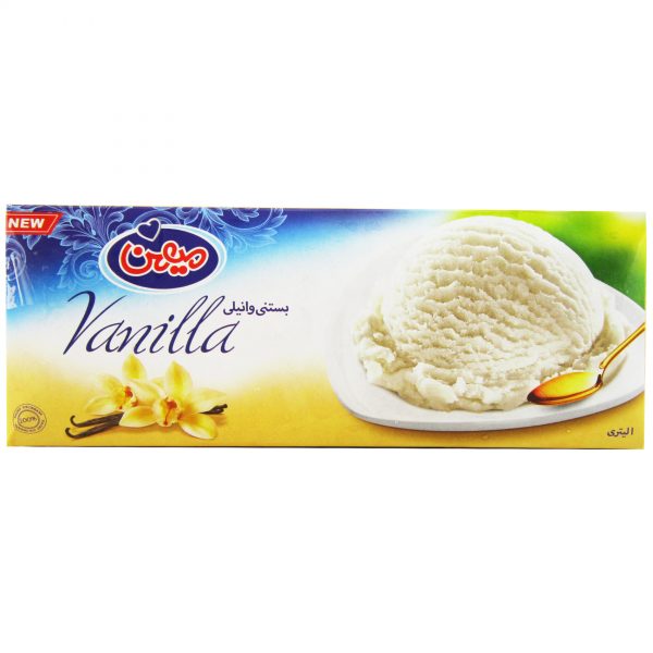 بستنی وانیلی میهن 1 لیتری