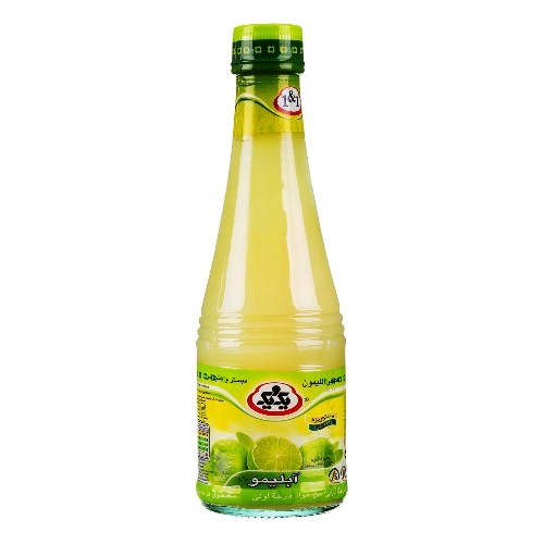 آبلیمو یک و یک شیشه 330 گرمی lime juice
