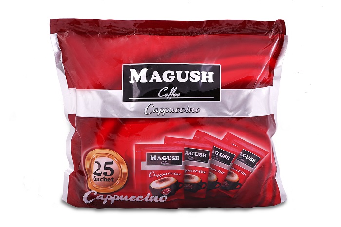 کاپوچینو 25 عددی ماگوش با گرانول شکلات
