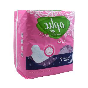 نوار بهداشتی مولپد خیلی بزرگ 7 عددی