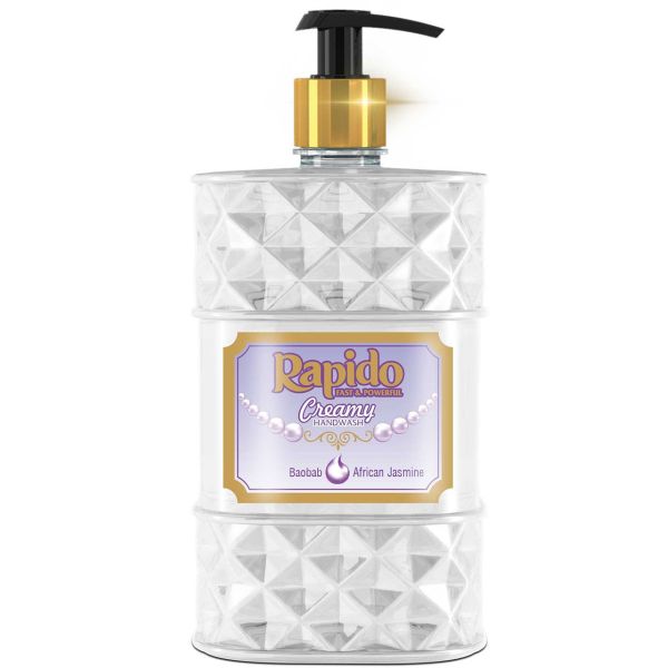 مایع دستشویی کرمی راپیدو baobab african jasmin گرم500