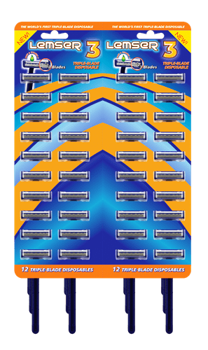تیغ 3 لبه لمسر تکی و ورقی